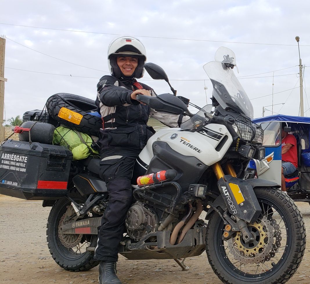 Viagem de moto pela América do Sul